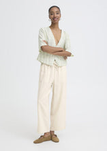 Load image into Gallery viewer, ICHI Linno Wide Leg Linen Pant