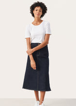 Load image into Gallery viewer, Part Two Frigge Denim Skirt