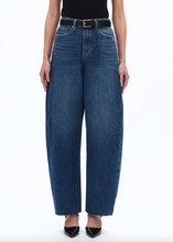 Load image into Gallery viewer, Bayeas High Waisted Barrel Leg Jeans
