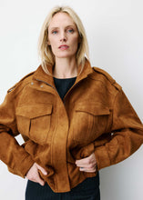 Load image into Gallery viewer, Grace & Mila Arielle Faux Suede Jacket
