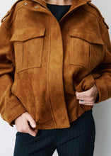 Load image into Gallery viewer, Grace & Mila Arielle Faux Suede Jacket