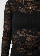 Load image into Gallery viewer, Cream Pitia Lace Long Sleeve
