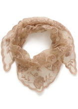 Load image into Gallery viewer, Cream Lacie Scarf
