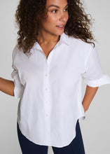 Load image into Gallery viewer, Spanx® Poplin Oversized Button-up Blouse
