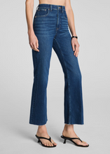 Load image into Gallery viewer, SPANXshape™ Authentic 360 Raw Hem Kick Flare Jeans
