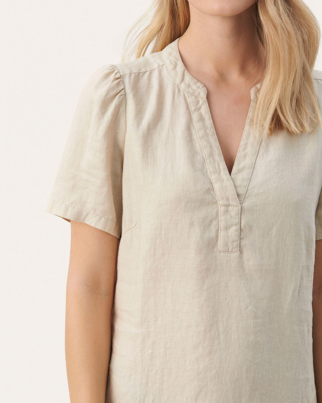 Aminase Linen Dress