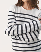 Load image into Gallery viewer, Elvor Striped Crewneck Sweater
