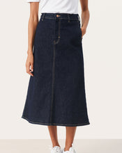 Load image into Gallery viewer, Part Two Frigge Denim Skirt
