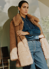 Load image into Gallery viewer, B Young Akaja Faux Fur Coat
