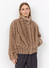 Load image into Gallery viewer, Soya Concept Faux Fur Haye Jacket
