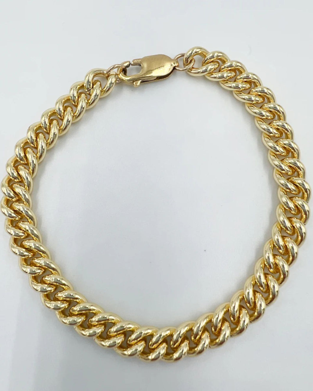 Saskia de Vries Gold filled Chain Bracelet