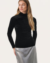 Load image into Gallery viewer, Part Two Mone Velvet Turtleneck
