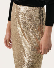 Load image into Gallery viewer, Part Two Teffania Sequin Skirt
