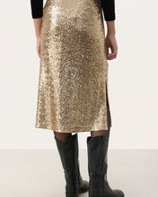 Load image into Gallery viewer, Part Two Teffania Sequin Skirt
