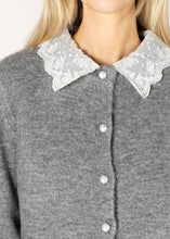 Load image into Gallery viewer, Lyla &amp; Luxe Aisha Sweater with Lace Collar
