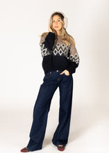 Load image into Gallery viewer, Lyla &amp; Luxe Aria Fair Isle Crewneck Sweater
