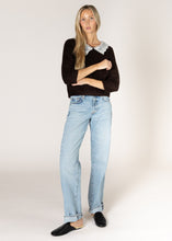 Load image into Gallery viewer, Lyla &amp; Luxe Ayla Sweater with Lace Collar
