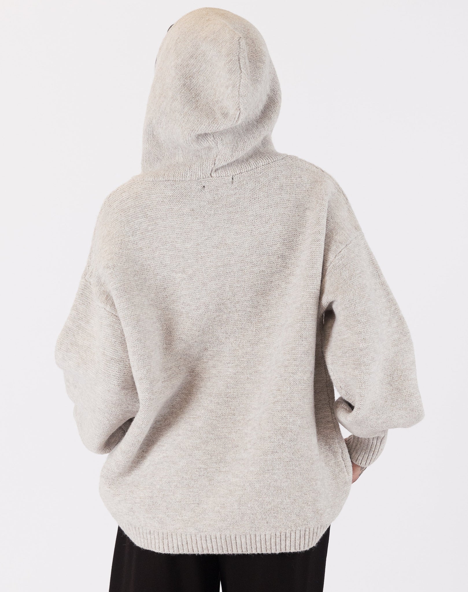 Ambra knit hoodie hot sale