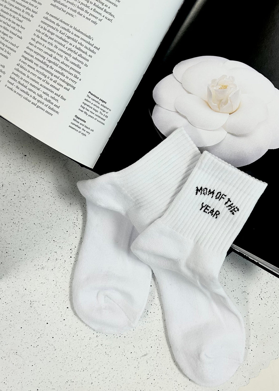 Brunette the Label “Mom of the Year” Socks