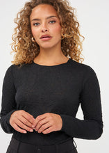 Load image into Gallery viewer, Esqualo Long Sleeve Textured Top
