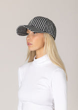 Load image into Gallery viewer, Lyla &amp; Luxe Houndstooth baseball hat
