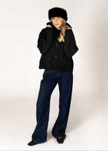 Load image into Gallery viewer, Lyla &amp; Luxe Faux Fur Collared Jonah Sweater
