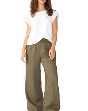 Load image into Gallery viewer, Sanctuary Smocked Wide-Leg Linen Pant
