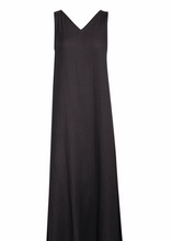Load image into Gallery viewer, Foxa V Neck Linen Maxi Dress
