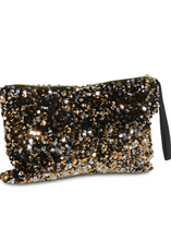 Load image into Gallery viewer, Part Two Denia Sequin Clutch
