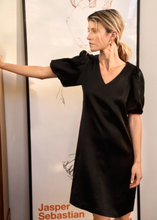 Load image into Gallery viewer, Part Two Ulva Black Dress
