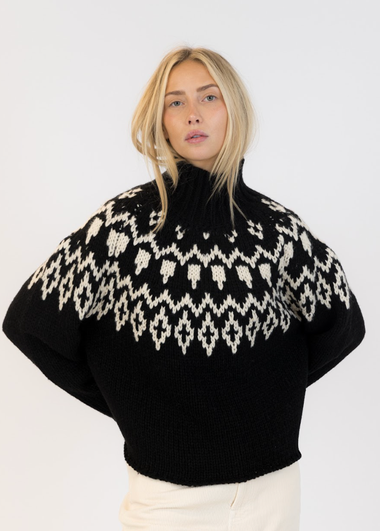 Lyla and Luxe Aggie Fair Isle Sweater