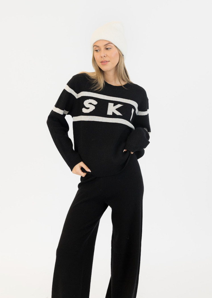 Lyla and Luxe Brixton Apres Crewneck Sweater