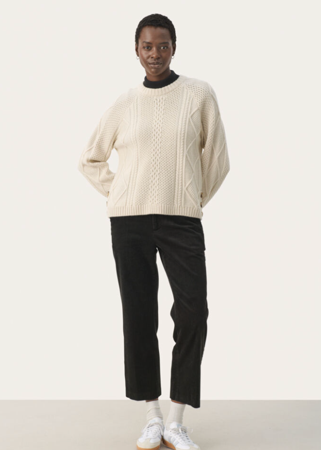Part Two Mishas Corduroy Cropped Trouser