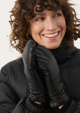 Load image into Gallery viewer, Part Two Fiori Leather Mittens
