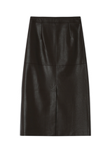 Load image into Gallery viewer, Grace &amp; Mila Sirene Leather Skirt

