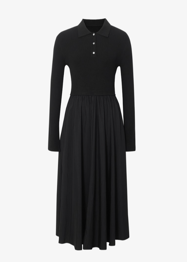 Meilleur Moment Collared Dress