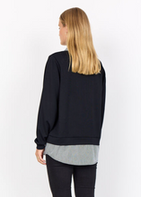 Load image into Gallery viewer, Soya Sweater with Poplin Detailing
