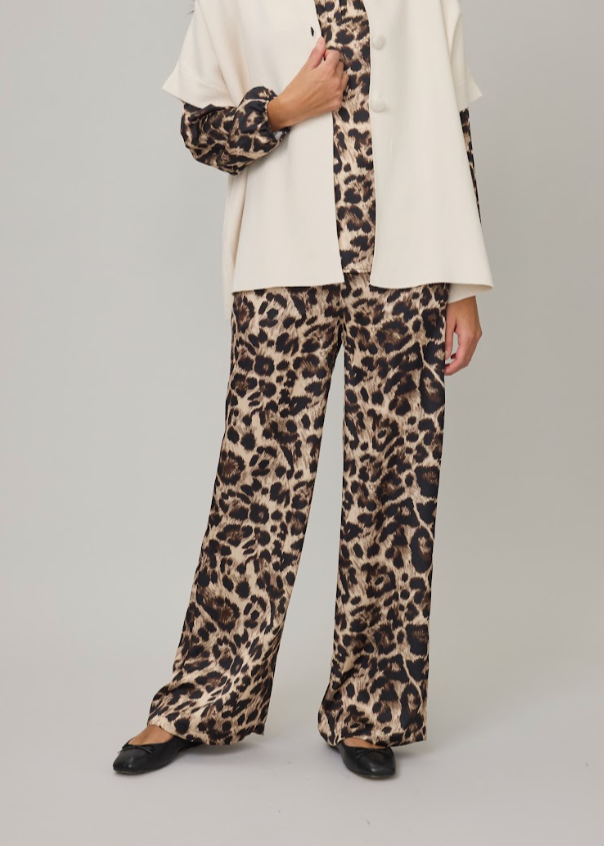 Pistache Satin Lounge Pant