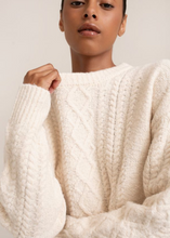 Load image into Gallery viewer, Paper Label Rayna Cable Sweater
