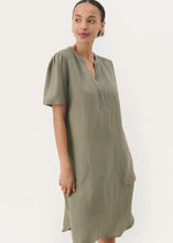 Load image into Gallery viewer, Aminase Linen Dress
