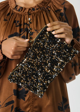Load image into Gallery viewer, Part Two Denia Sequin Clutch
