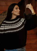 Load image into Gallery viewer, Brunette the Label Fair Isle Sweater
