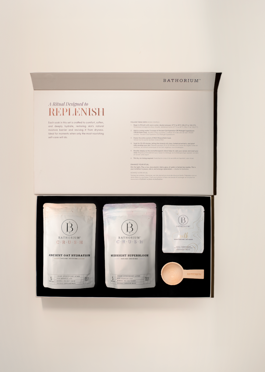 Bathorium Cloaked in Hydration Gift Set
