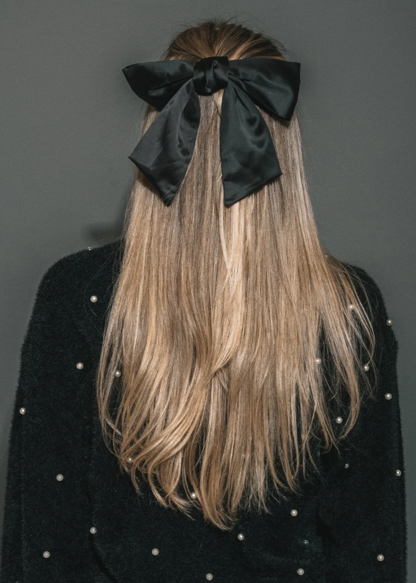 Brunette the Label Satin Hair Bow