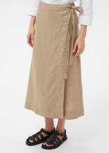 Load image into Gallery viewer, Part Two Arbella Wrap Skirt

