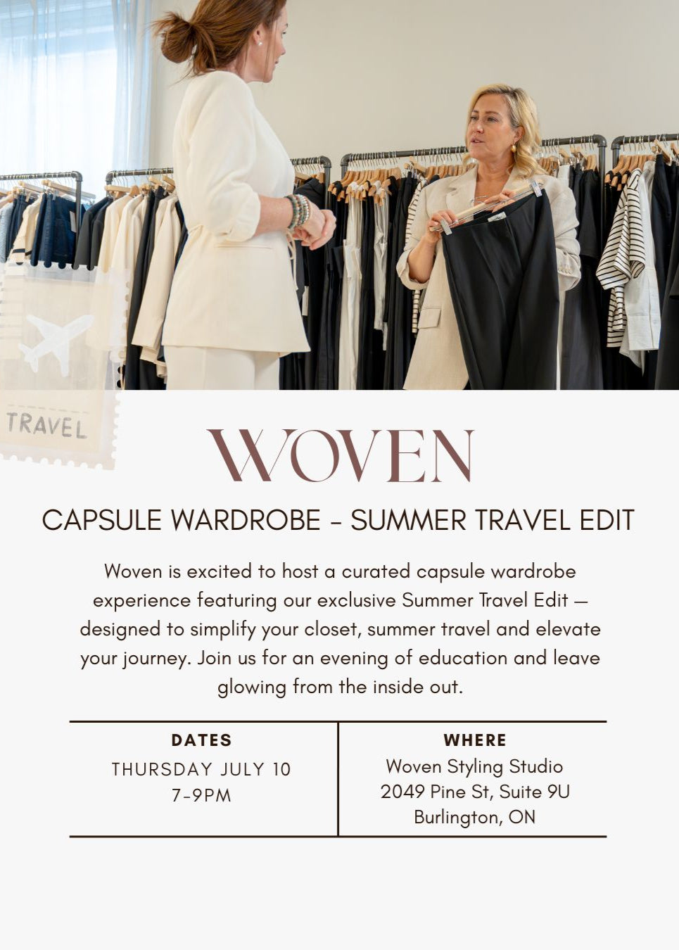 The Curated Capsule - Summer Travel Edit